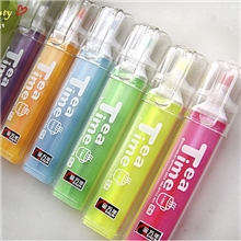 新款Teatime午茶时光糖果色6色荧光笔