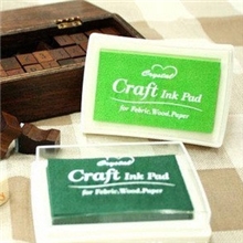 韩国文具批发厂家直销印泥凹腰大印泥印章伴侣（15色）