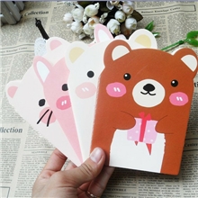 日韩文具批发缝线本可爱小熊个性记事本韩国文具日韩文具批发