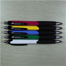 【企业集采】天丰彩杆圆珠笔塑料按动l圆珠笔144支/件书写流畅