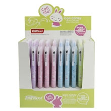 【企业集采】可爱5676偶象兔圆珠笔学生圆珠笔热转印圆珠笔