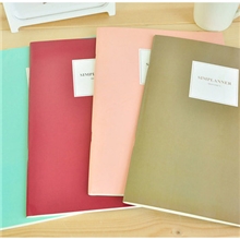 韩国创意文具纯色简约笔记本子记事本（B4）（4款）YNO-6013