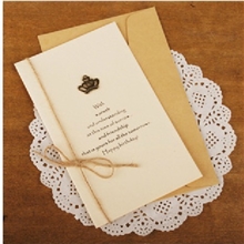 复古新年圣诞感恩diy可爱手祝福贺卡片批发创意贺卡10张/包