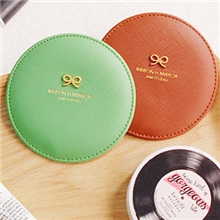 批发韩版皇冠可爱圆形化妆镜高档韩国创意补妆镜随身迷你小镜子