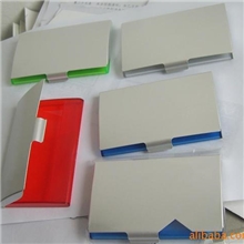 供应塑料名片盒,塑料名片夹,金属名片盒,皮革名片盒,铝名片盒