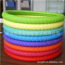 【创意汽车用品】现货购买2013最新款硅胶方向盘套汽车方向盘套