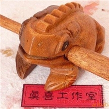 4号原木色招财蛙招财福蛙泰国工艺品批发供应泰国家居装饰摆设
