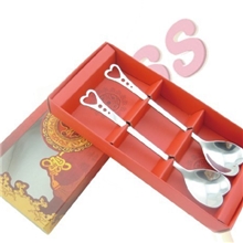 供应心形餐具套装不锈钢餐具情侣餐具礼品餐具不锈钢勺子