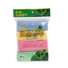 【伙拼】4P抹布万用百洁布超强吸水韩国抹布厨房清洁抹布