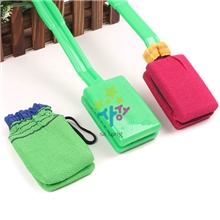 2013爆款韩国沐浴刷把洗澡必备爽肤沐浴花澡巾沐浴球、浴擦