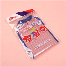 2013爆款格子澡巾韩国经典格子双层手套式搓澡巾去灰彻底搓澡手