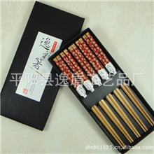 批发供应厂家直销物廉价美红樱花印花筷子