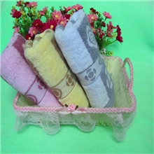 厂家直销纯棉毛巾提花毛巾洁丽雅图案手感软强吸水物美价廉