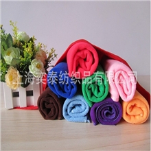 厂家批发超细纤维毛巾30*60纳米吸水毛巾干发巾擦车巾手感柔软