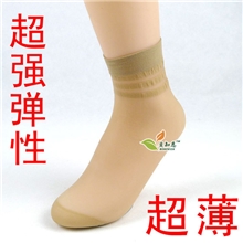 夏季包芯丝超薄韩国短丝袜子超弹透明水晶糖果色女短袜批发