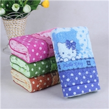 巾美佳80g猫头毛巾跑江湖纯棉便宜毛巾批发地摊货源定做LOGO