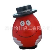 宁波发泡厂家加工定制PU水滴人玩具PU泡沫玩具PU发泡玩具