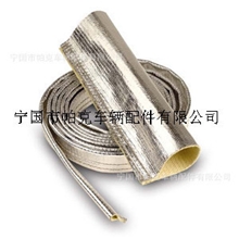 复合型铝箔隔热护套，铝箔玻纤套管，耐高温铝箔玻璃纤维套管
