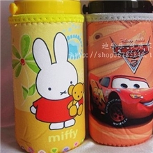 潜水料保温杯杯套卡通图案保温杯套印花杯套