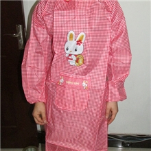 厂家直销小兔子围裙罩衣批发成人反穿衣罩衣