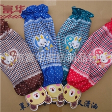 新款袖套时尚桃心小白兔图案卡通袖套防污袖套