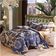 唯雅居床上用品纯棉四件套贡缎提花四件四件套批发2.0米床