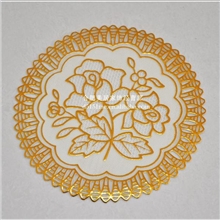 小额混批烫金餐垫杯垫PVC杯垫果盘垫餐具垫