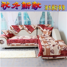 厂家直销秋冬新款法兰绒沙发垫坐垫防滑沙发套沙发巾多花色