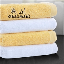 高阳诚利全棉白毛巾厂家直销酒店洗浴纯棉吸水毛巾批发加盟代理
