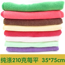 210㎡35*75cm柔软吸水擦车理发美容干发毛巾超细纤维厂家批发