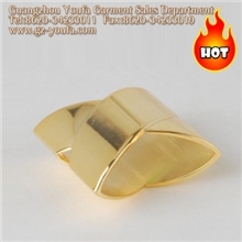 厂家直销不锈钢电镀交叉X巾圈席巾圈餐巾扣席巾圈餐巾环