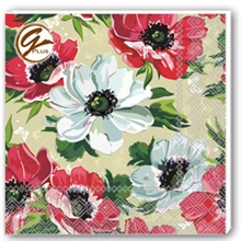 印花彩色纸巾面巾纸18G印花餐巾纸