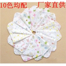 31*31婴幼儿纯棉西松屋纱布手帕双层纱布喂奶巾手巾口水巾