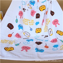 75*150cm蜂巢纯棉纱布浴巾柔软卡通舒适宝宝必备一手好货源
