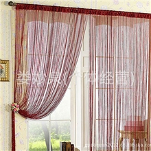 厂家直销批发各类线帘3x3单色直线帘