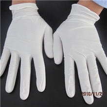 【光面丁腈手套】白色PVC手套仿丁腈手套黄色仿乳胶手套