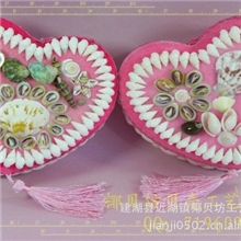 厂家直销贝壳海螺工艺品/海螺贝壳化妆盒/首饰盒(小号）