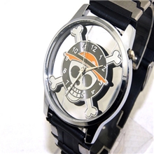 动漫镂空手表批发海贼王手表批发动漫手表批发