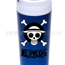 海贼王保温杯批发日本动漫水杯批发卡通水杯批发