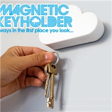 创意云朵磁铁钥匙挂cloudkeyholder白云钥匙吸广告促销品定制