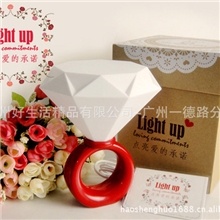 新品首发钻戒台灯超大号戒指灯第二代严宽向杜若溪求婚利器