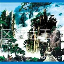 厂家直销1米*60电子数码动感万年历。左右双动样式，钢化玻璃