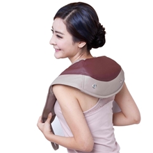 外贸正品捶打按摩披肩颈椎按摩器电动按摩锤颈部保健礼品特价