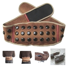 托玛琳锗石腰带玉石腰带能量保健腰带热敷暖腰带-健康礼品