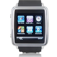 2013最新时尚手表手机/可配对智能机辅助打电话接电话/插卡即用