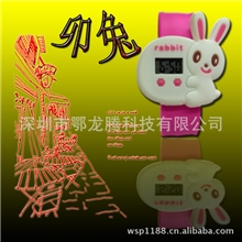 批发促销表多种颜色新款男孩女孩炫彩拍拍粉色儿童手表怀表