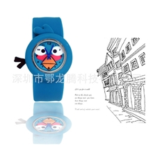 直销硅胶电子手表新款硅胶深圳手表品牌手表卡通手表