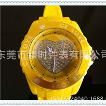 钟表厂家供应多款多色ICE硅胶手表时尚潮流礼品硅胶表高度防水