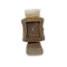 深圳成表厂家供应新潮时尚金色系女性电子时装手表