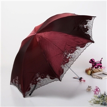 正品天堂伞女士晴雨伞超强防紫外线遮太阳太阳伞变色伞花之心语